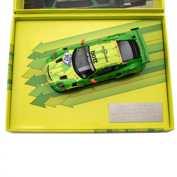 Manthey-Racing Porsche 911 GT3 RS - 2018 Demo-Lauf Goodwood 1:43