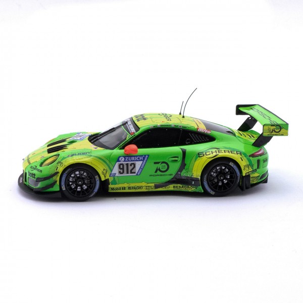 Manthey-Racing Porsche 911 GT3 R - 2018 Ganador de la carrera de 24h de Nürburgring 1/43