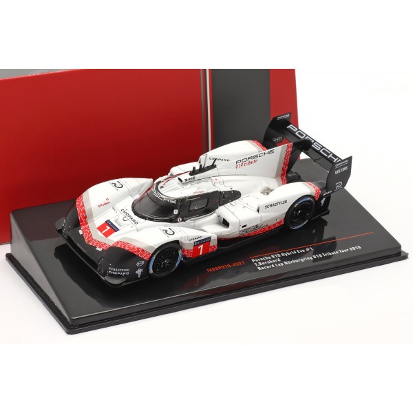 Porsche 919 Hybrid Evo #1 T. Bernhard Giro record Nürburgring 2018 1/43