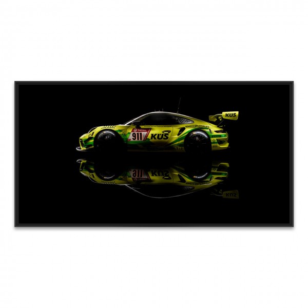 Manthey Art Print - Porsche 911 GT3 R Grello 24h Siegerfahrzeug 2021 Side