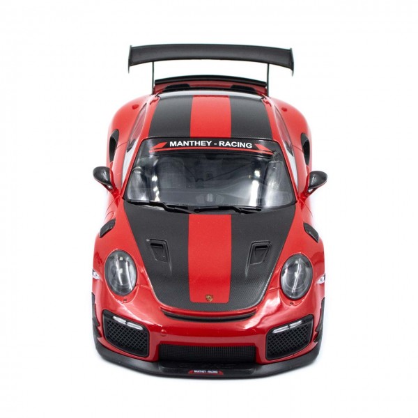 Manthey-Racing Porsche 911 GT2 RS MR 2018 Giro record Nordschleife 1/18 rosso