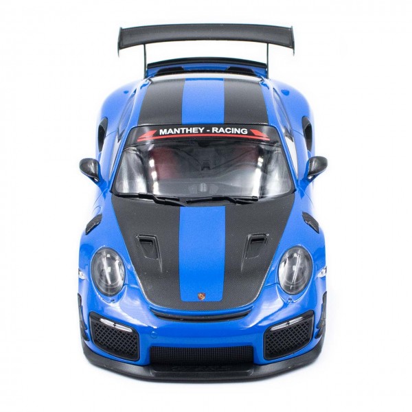 Manthey-Racing Porsche 911 GT2 RS MR 1/18 bleu Collector Edition