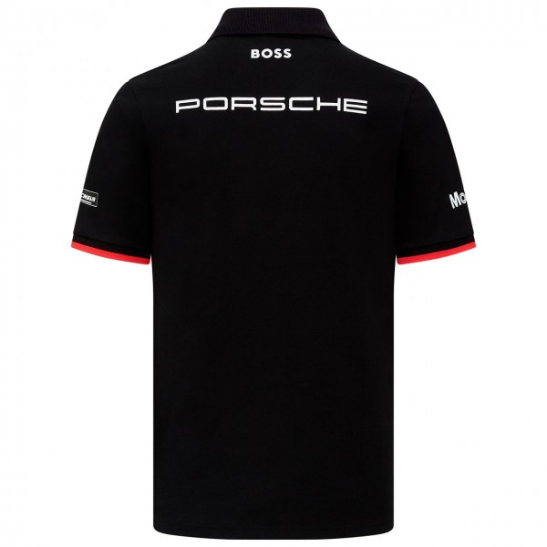 Porsche Motorsport Team Poloshirt schwarz