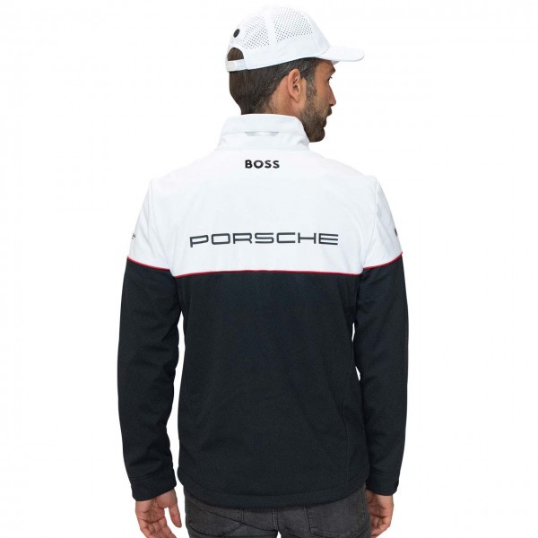 Porsche Motorsport Softshell Jacket black/white