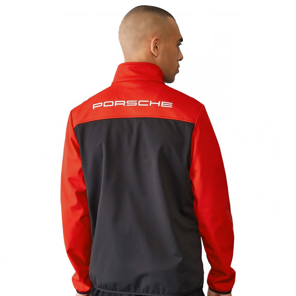 Porsche Motorsport Giacca Softshell rosso/nero