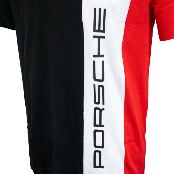 Porsche Motorsport Camiseta Stripe negro