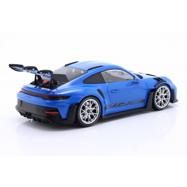 Porsche 911 (992) GT3 RS 2023 blue / decor silver 1/18