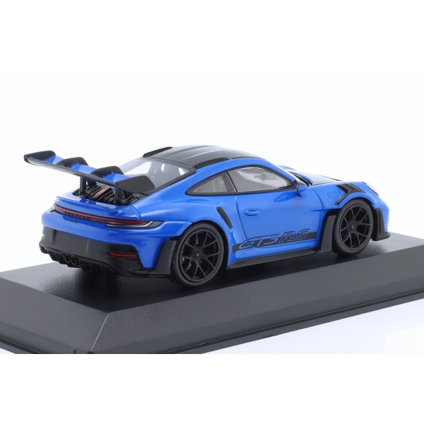 Porsche 911 (992) GT3 RS 2023 blue / decoro nero 1/43