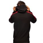 Porsche Motorsport Kapuzenpullover schwarz/rot