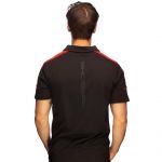 Porsche Motorsport Poloshirt schwarz/rot