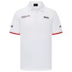 Porsche Motorsport Camisa de polo del equipo blanco