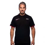 Porsche Motorsport Polo de equipo negro